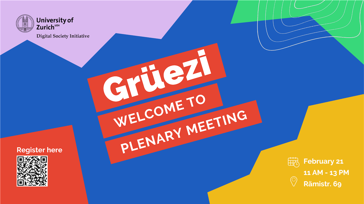 «Grüezi» plenary meeting