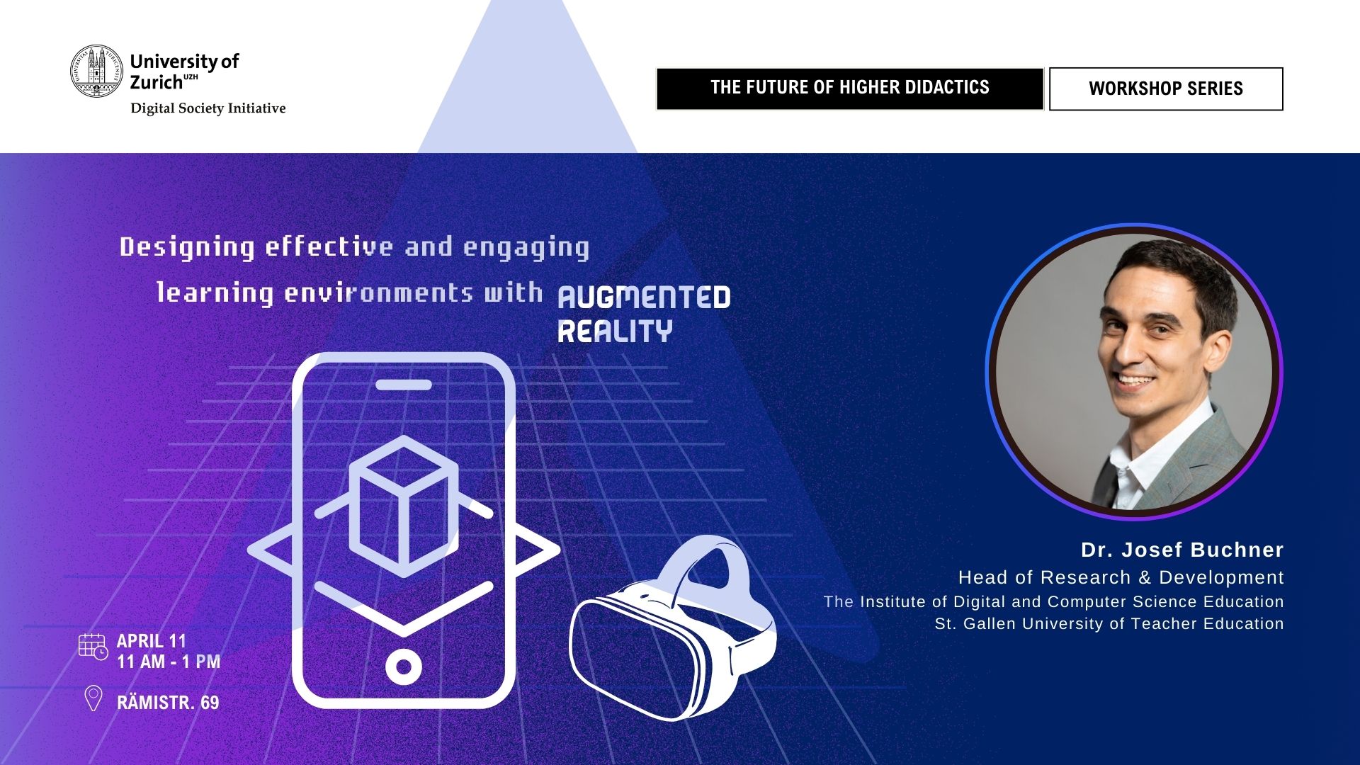 &#8220;Designing effective and engaging learning environments with augmented reality&#8221; workshop